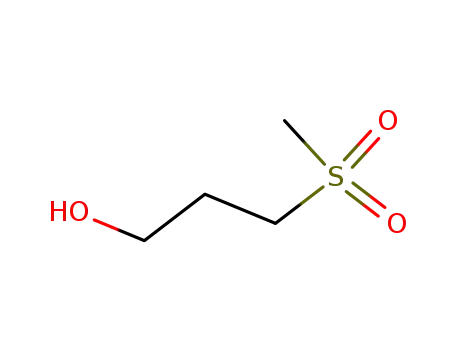 Molecular Structure of 2058-49-3 (METHYL-(3-HYDROXYPROPYL) SULFONE)