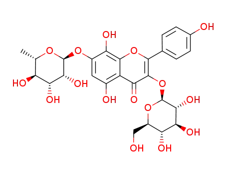 herbacetin 3-O-β-D-glucopyranosyl-7-O-α-L-rhamnopyranoside