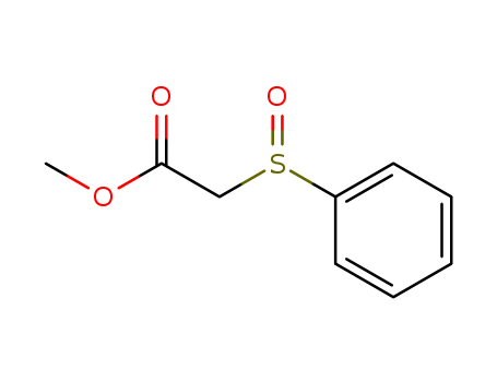 Acetic acid,2-(phenylsulfinyl)-, methyl ester