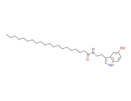 N-(2-(5-hydroxy-1H-indol-3-yl)ethyl)icosanamide