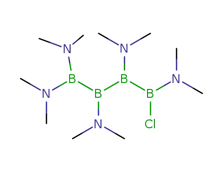 pentakis(dimethylamino)chlorotetraborane(6)