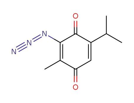3-azido-2-methyl-5-isopropyl-1,4-benzoquinone
