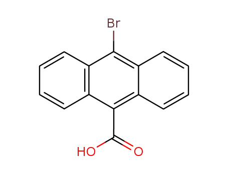 Molecular Structure of 6929-81-3 (10-broMoanthracene-9-carboxylic acid)