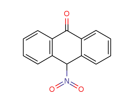 Molecular Structure of 6313-44-6 (10-Nitroanthrone)