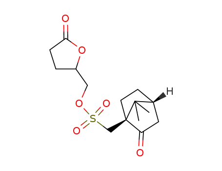 (tetrahydro-5-oxofuran-2-yl)methyl [(1S,4R)-7,7-dimethyl-2-oxobicyclo[2.2.1]hept-1-yl]methansulfonate
