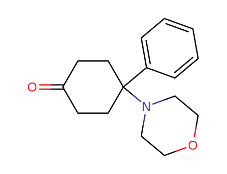 4-morpholino-4-phenylcyclohexanone