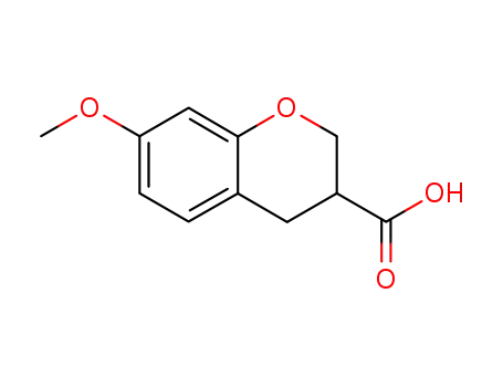 2H-1-Benzopyran-3-carboxylic acid, 3,4-dihydro-7-methoxy-