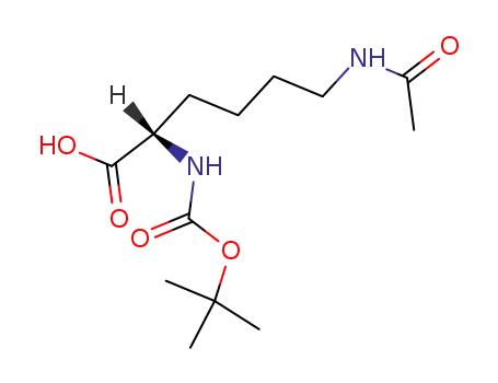 (S)-6-acetamido-2-((tertbutoxycarbonyl)amino)hexanoic acid