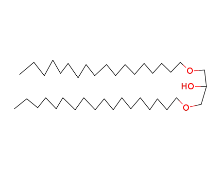 Molecular Structure of 18794-74-6 (1,3-bis(octadecyloxy)propan-2-ol)