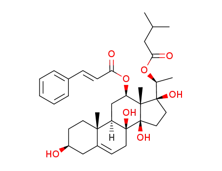 12-O-cinnamoyl-20-O-isovaleeroylsarcostin