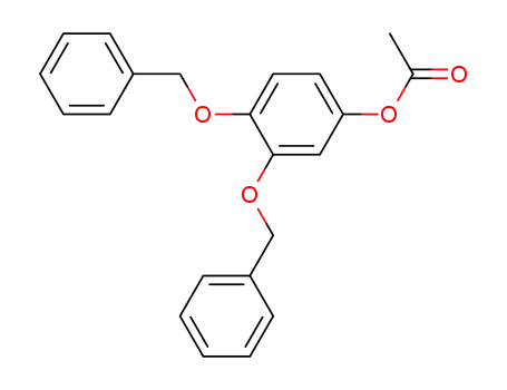 Phenol,3,4-bis(phenylmethoxy)-, 1-acetate cas  27688-85-3