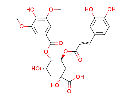 5-O-caffeoyl-4-O-syringoylquinic acid