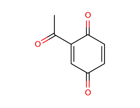 Molecular Structure of 1125-55-9 (2-Acetyl-1,4-benzoquinone)