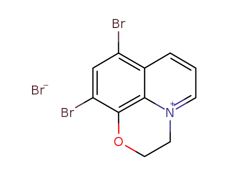 7,9-dibromo-2,3-dihydro-1-oxa-3a-azonia-phenalene bromide