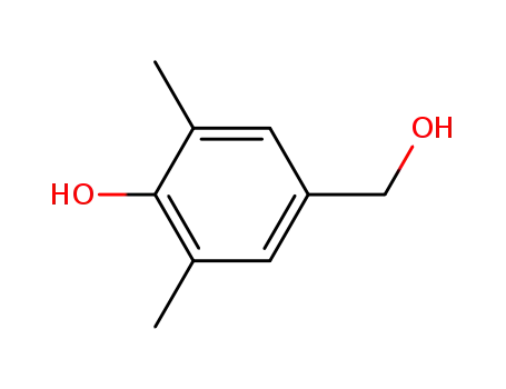 Molecular Structure of 4397-14-2 (3,5-Dimethyl-4-hydroxybenzenemethanol)