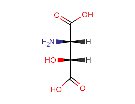 Molecular Structure of 7298-98-8 (ERYTHRO-BETA-HYDROXY-L-ASPARTIC ACID)