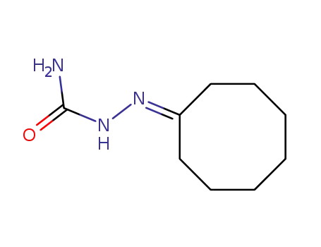 Molecular Structure of 40338-24-7 (Hydrazinecarboxamide, 2-cyclooctylidene-)