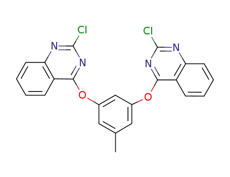 3,5-bis(2-chloroquinazolin-4-yloxy)toluene