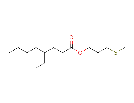 3-(methylthio)prop-1-yl 4-ethyloctanoate