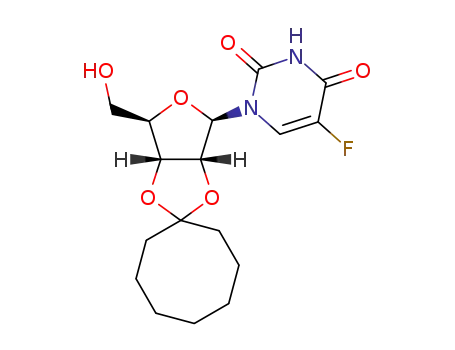 5-fluoro-1-[(3a'R,4'R,6'R,6a'R)-3a',4',6',6a'-tetrahydro-6'-(hydroxymethyl)spiro[cyclooctane-1,2'-furo[3,4-d][1,3]dioxol]-4'-yl]pyrimidine-2,4(1H,3H)-dione