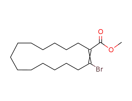 2-Brom-1-cyclopentadecen-1-carbonsaeuremethylester