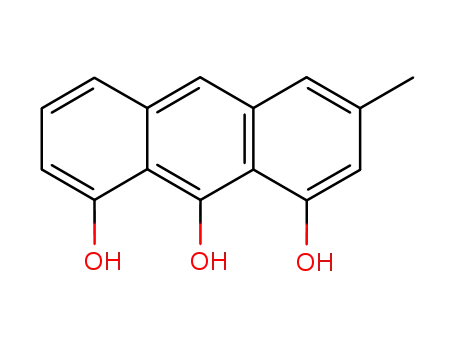1,8,9-trihydroxy-3-methyl-anthracene