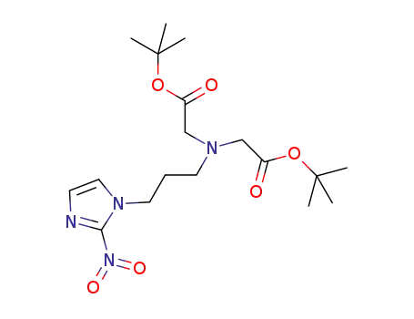 N,N-bis[(tert-butoxycarbonyl)methyl]-3-(2-nitro-1H-imidazol-1-yl)propylamine