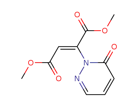 dimethyl 2-(6-oxopyridazin-1(6H)-yl)fumarate