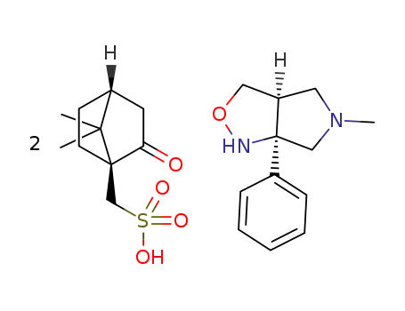 5-methyl-6a-phenylhexahydro-1H-pyrrolo[3,4-c][1,2]oxazol-1,5-diium (7,7-dimethyl-2-oxobicyclo[2.2.1]hept-1-yl)methane sulfonate