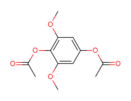 (4-acetyloxy-2,6-dimethoxy-phenyl) acetate cas  7702-17-2
