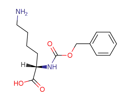 Molecular Structure of 2212-75-1 (N-alpha-Cbz-L-lysine)