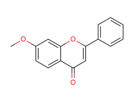 Molecular Structure of 22395-22-8 (7-METHOXYFLAVONE)