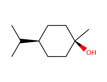 Molecular Structure of 3901-95-9 (Cyclohexanol, 1-methyl-4-(1-methylethyl)-, cis-)