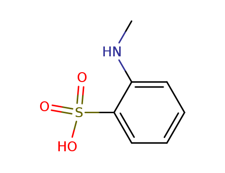 Benzenesulfonic acid, 2-(methylamino)-