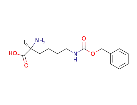 Molecular Structure of 1155-64-2 (N6-Cbz-L-Lysine)