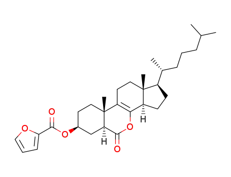 (3S,5S)-7-Oxa-8-cholesten-6-on-3-ol furan-2-carboxylate
