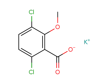 Benzoic acid,3,6-dichloro-2-methoxy-, potassium salt (1:1)