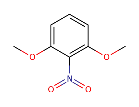 Molecular Structure of 6665-97-0 (2,6-Dimethoxynitrobenzene 98%)