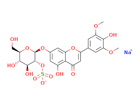 tricin 7-O-β-glucopyranoside-2''-sulphate sodium salt