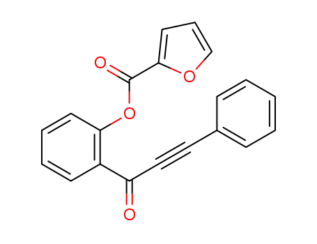 2-(3-phenylprop-2-ynoyl)phenyl furan-2-carboxylate