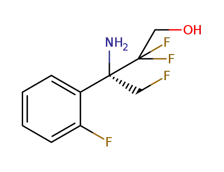(S)-3-amino-2,2,4-trifluoro-3-(2-fluoro-phenyl)-butan-1-ol