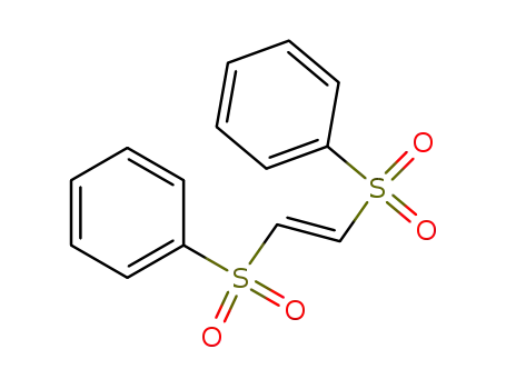 Molecular Structure of 963-16-6 (TRANS-1,2-BIS(PHENYLSULFONYL)ETHYLENE)