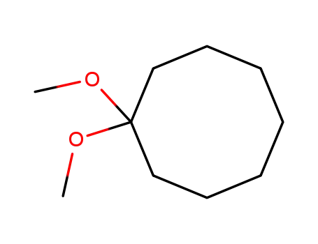 Molecular Structure of 25632-03-5 (Cyclooctane, 1,1-dimethoxy-)