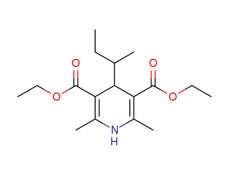 diethyl 4-(sec-butyl)-2,6-dimethyl-1,4-dihydropyridine-3,5-dicarboxylate