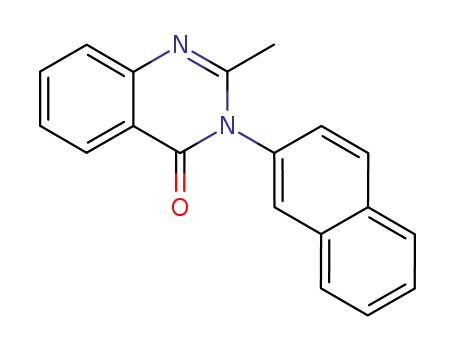 4(3H)-Quinazolinone, 2-methyl-3-(2-naphthalenyl)-