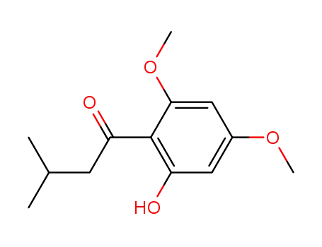 1-(2-hydroxy-4,6-dimethoxyphenyl)-3-methylbutan-1-one