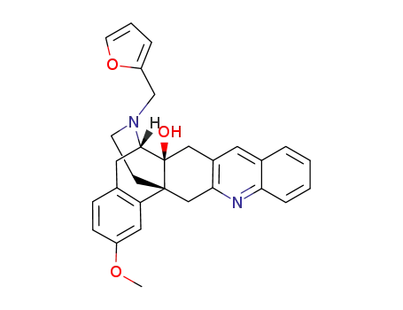6,7-didehydro-17-(furan-2-ylmethyl)-3-methoxyquinolino[2',3':6,7]morphinan-14β-ol