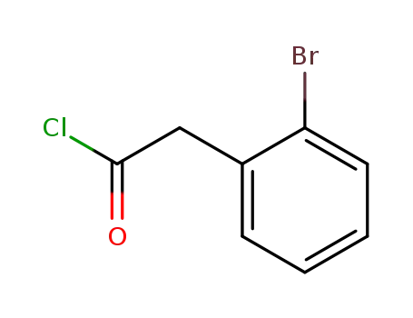 Molecular Structure of 55116-09-1 (2-BROMOPHENYLACETYL CHLORIDE)