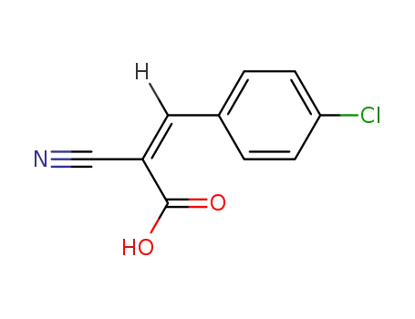trans-2-<4-Chlor-benzyliden>-2-cyan-essigsaeure