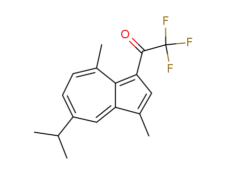 2,2,2-trifluoro-1-(5-isopropyl-3,8-dimethylazulen-1-yl)ethanone